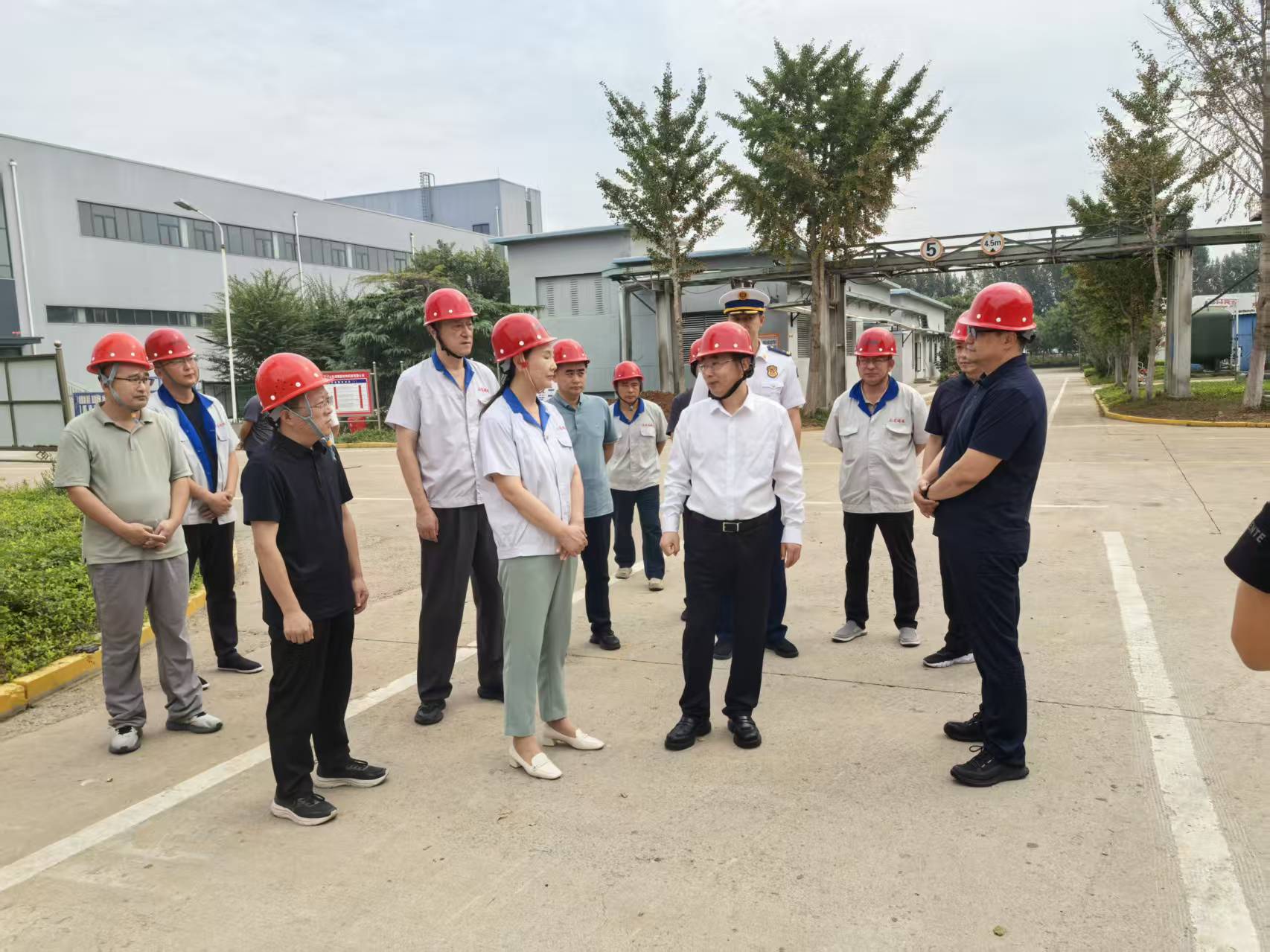 縣委書(shū)記在國(guó)慶、中秋雙節(jié)期間到公司調(diào)研